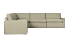 Laurent 3pc Sectional Sofa with Power Footrests