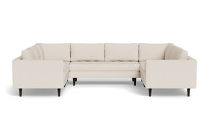 Sadie 5pc Sectional Sofa :: Leg Finish: Espresso