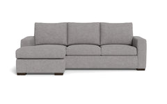 Maverick Reversible Chaise Sofa :: Leg Finish: Espresso