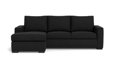 Maverick Reversible Chaise Sofa :: Leg Finish: Espresso