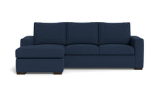 Maverick Reversible Chaise Sofa :: Leg Finish: Espresso