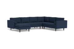 Sadie 4pc Sectional Sofa :: Leg Finish: Espresso / Configuration: LAF - Chaise on the Left