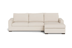 Maverick 2pc Sectional Sofa :: Leg Finish: Espresso / Configuration: RAF - Chaise on the Right