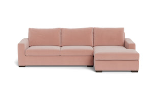 Maverick 2pc Sectional Sofa :: Leg Finish: Espresso / Configuration: RAF - Chaise on the Right