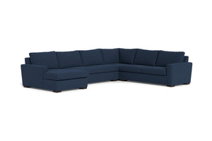 Maverick 4pc Sectional Sofa :: Leg Finish: Espresso / Configuration: LAF - Chaise on the Left