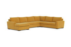Maverick 4pc Sectional Sofa :: Leg Finish: Espresso / Configuration: LAF - Chaise on the Left