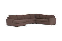 Maverick 4pc Sectional Sofa :: Leg Finish: Espresso / Configuration: LAF - Chaise on the Left