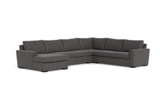 Maverick 4pc Sectional Sofa :: Leg Finish: Espresso / Configuration: LAF - Chaise on the Left