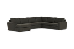 Maverick 4pc Sectional Sofa :: Leg Finish: Espresso / Configuration: LAF - Chaise on the Left