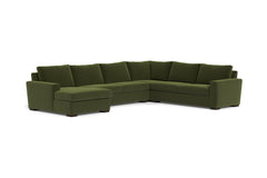 Maverick 4pc Sectional Sofa :: Leg Finish: Espresso / Configuration: LAF - Chaise on the Left