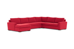 Maverick 4pc Sectional Sofa :: Leg Finish: Espresso / Configuration: LAF - Chaise on the Left