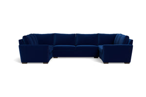 Maverick 5pc Sectional Sofa :: Leg Finish: Espresso