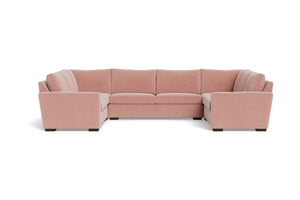 Maverick 5pc Sectional Sofa :: Leg Finish: Espresso