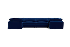Westover 6pc Sectional Sofa :: Leg Finish: Espresso