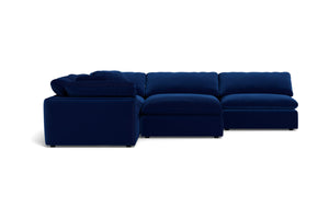 Westover 6pc Sectonal Sofa W/ Ottoman :: Leg Finish: Espresso