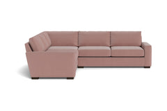 Maverick 3pc Sectional Sofa :: Leg Finish: Espresso