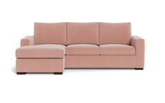 Maverick Reversible Chaise Sofa :: Leg Finish: Espresso