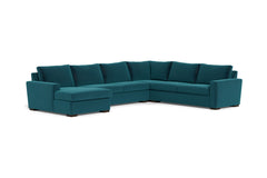 Maverick 4pc Sectional Sofa :: Leg Finish: Espresso / Configuration: LAF - Chaise on the Left