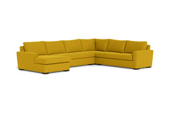 Maverick 4pc Sectional Sofa :: Leg Finish: Espresso / Configuration: LAF - Chaise on the Left