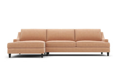 Soto 2pc Sectional Sofa :: Leg Finish: Espresso / Configuration: LAF - Chaise on the Left
