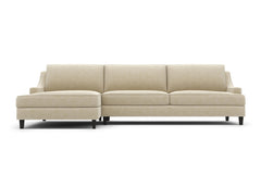 Soto 2pc Sectional Sofa :: Leg Finish: Espresso / Configuration: LAF - Chaise on the Left