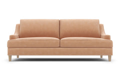 Soto Apartment Size Sofa :: Leg Finish: Weathered Oak
