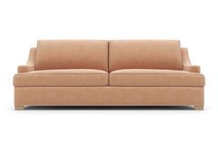 Soto Queen Size Sleeper Sofa Bed :: Leg Finish: Weathered Oak / Sleeper Option: Deluxe Innerspring Mattress