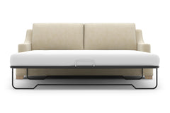 Soto Queen Size Sleeper Sofa Bed :: Leg Finish: Weathered Oak / Sleeper Option: Deluxe Innerspring Mattress