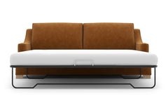 Soto Queen Size Sleeper Sofa Bed :: Leg Finish: Weathered Oak / Sleeper Option: Deluxe Innerspring Mattress