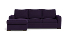 Maverick Reversible Chaise Sofa :: Leg Finish: Espresso