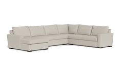 Maverick 4pc Sectional Sofa :: Leg Finish: Espresso / Configuration: LAF - Chaise on the Left