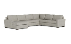 Maverick 4pc Sectional Sofa :: Leg Finish: Espresso / Configuration: LAF - Chaise on the Left