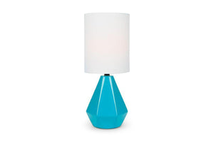 Avedon Mini Table Lamp in TURQUOISE