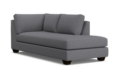 Tuxedo Right Arm Chaise :: Leg Finish: Espresso / Configuration: RAF - Chaise on the Right