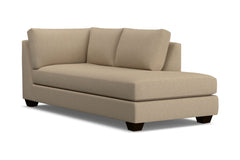 Tuxedo Right Arm Chaise :: Leg Finish: Espresso / Configuration: RAF - Chaise on the Right