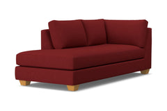 Tuxedo Left Arm Chaise :: Leg Finish: Natural / Configuration: LAF - Chaise on the Left