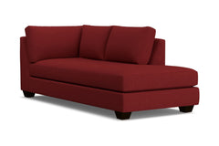 Tuxedo Right Arm Chaise :: Leg Finish: Espresso / Configuration: RAF - Chaise on the Right