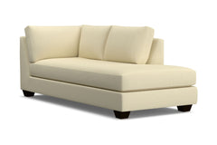 Tuxedo Right Arm Chaise :: Leg Finish: Espresso / Configuration: RAF - Chaise on the Right