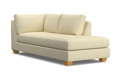 Tuxedo Right Arm Chaise :: Leg Finish: Natural / Configuration: RAF - Chaise on the Right