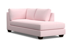 Tuxedo Right Arm Chaise :: Leg Finish: Espresso / Configuration: RAF - Chaise on the Right