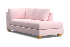 Tuxedo Right Arm Chaise :: Leg Finish: Natural / Configuration: RAF - Chaise on the Right