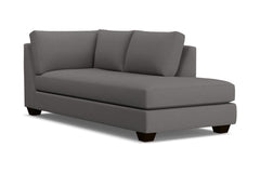 Tuxedo Right Arm Chaise :: Leg Finish: Espresso / Configuration: RAF - Chaise on the Right