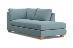 Tuxedo Right Arm Chaise :: Leg Finish: Natural / Configuration: RAF - Chaise on the Right