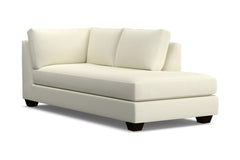 Tuxedo Right Arm Chaise :: Leg Finish: Espresso / Configuration: RAF - Chaise on the Right