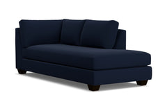 Tuxedo Right Arm Chaise :: Leg Finish: Espresso / Configuration: RAF - Chaise on the Right