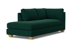 Tuxedo Left Arm Chaise :: Leg Finish: Natural / Configuration: LAF - Chaise on the Left
