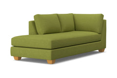 Tuxedo Left Arm Chaise :: Leg Finish: Natural / Configuration: LAF - Chaise on the Left