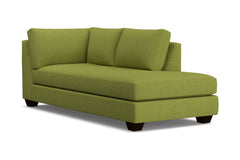 Tuxedo Right Arm Chaise :: Leg Finish: Espresso / Configuration: RAF - Chaise on the Right