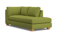 Tuxedo Right Arm Chaise :: Leg Finish: Natural / Configuration: RAF - Chaise on the Right