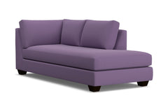 Tuxedo Right Arm Chaise :: Leg Finish: Espresso / Configuration: RAF - Chaise on the Right